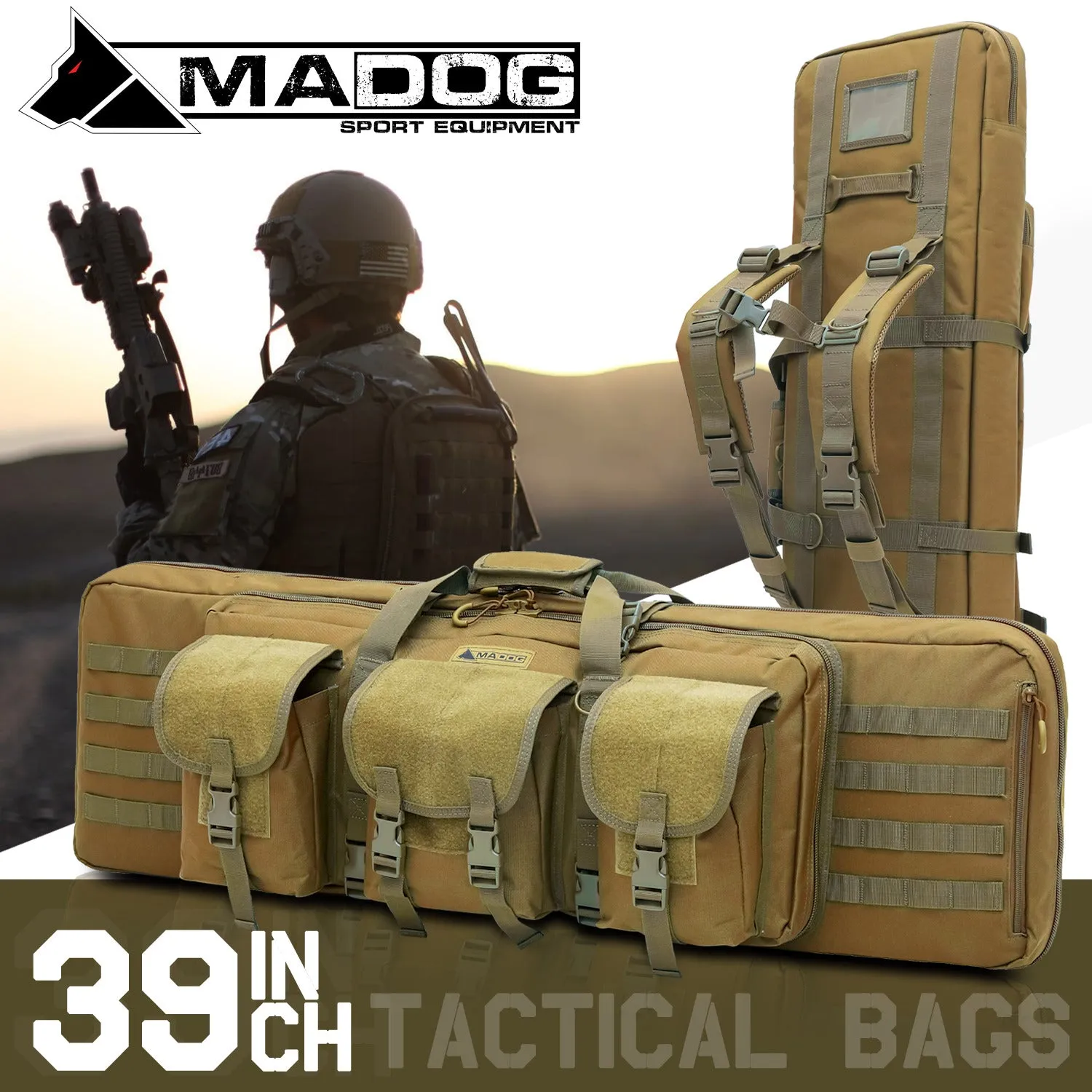 Tactical Gun Bag - 40'' Length