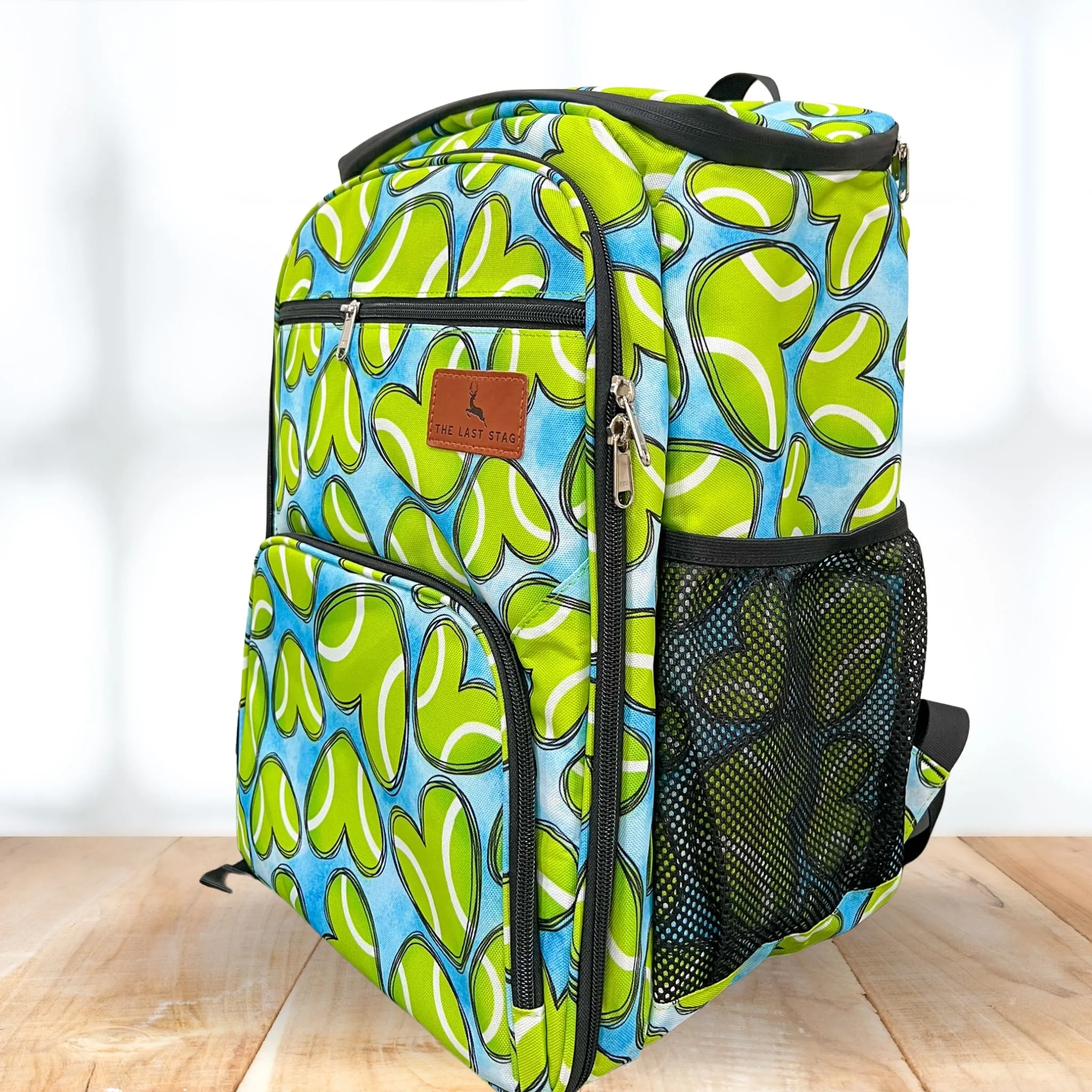 Tennis Hearts Backpack Cooler - Final Sale