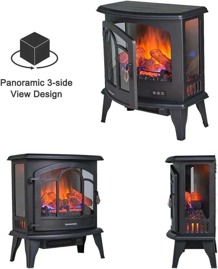 Thermomate 23'' Freestanding Electric Fireplace