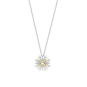 Ti Sento Two-Tone Star Pendant 34033YP