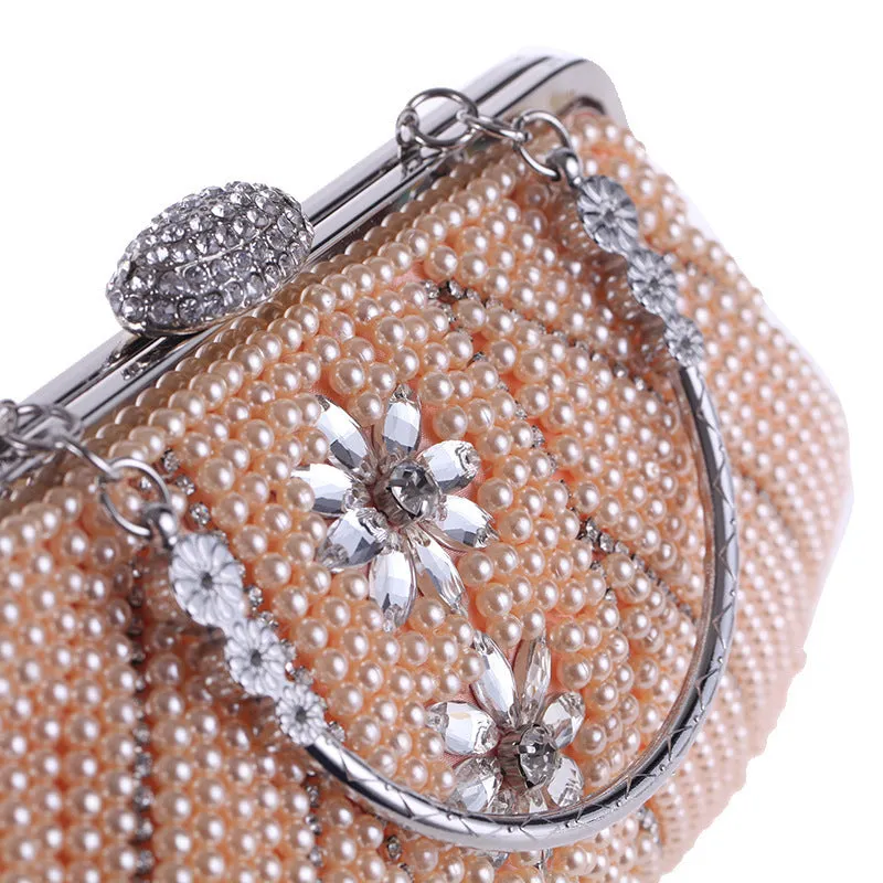 Top Handle Pearl Bag