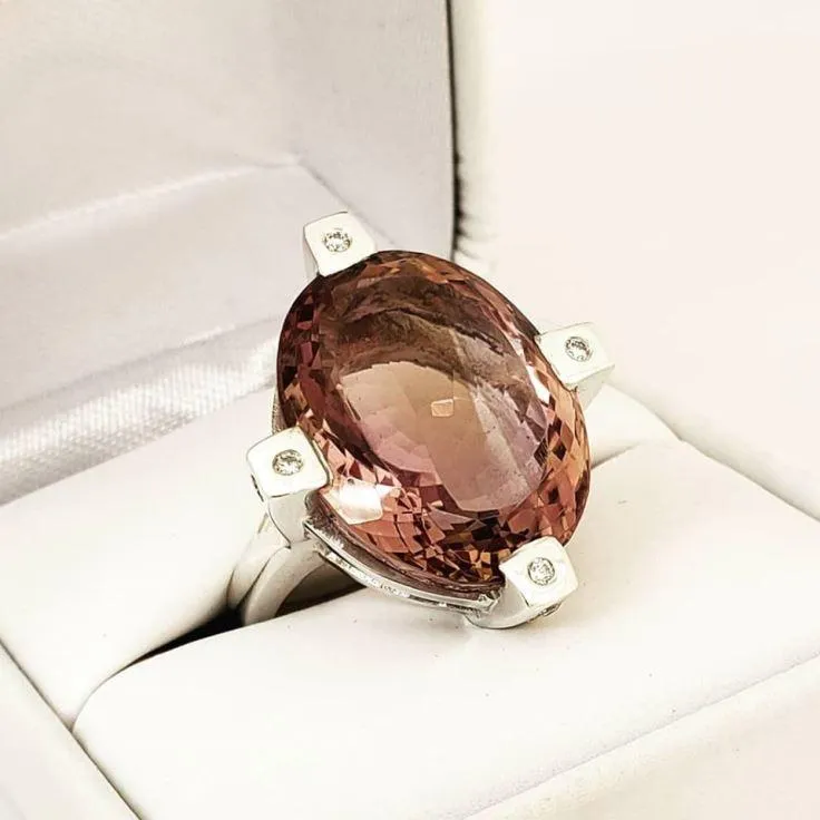 Treasures Ametrine Royal 4 Prong Ring