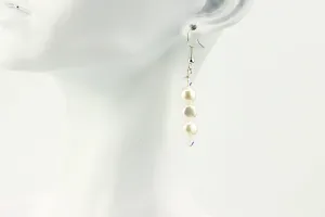 Triple Pearl Earrings