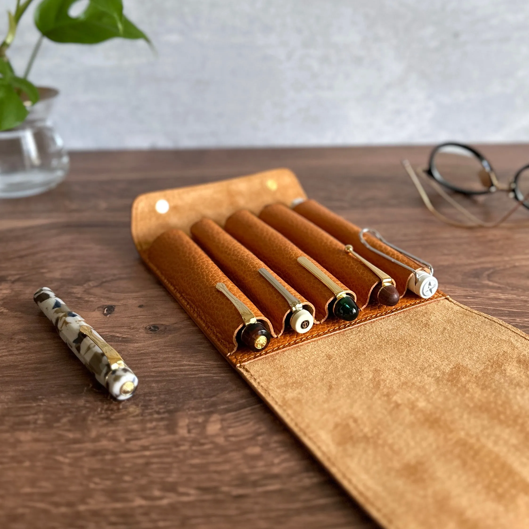 [TSL] Toscana Fountain Pen Case (5 pens)