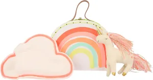 Unicorn Mini Suitcase Doll