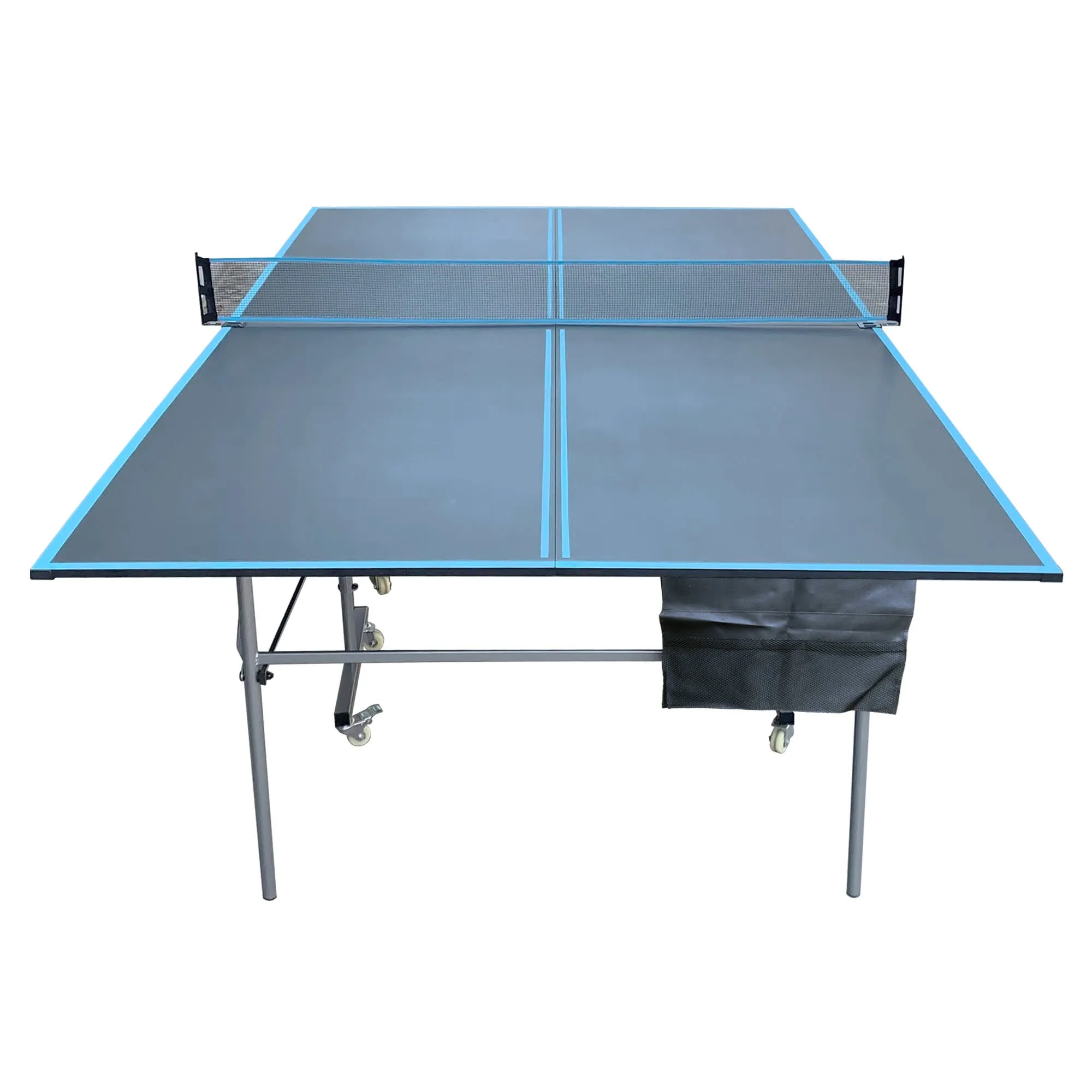 Unity 4 Piece 15mm Table Tennis Table - Char Grey