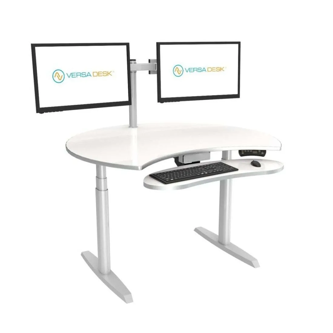 VersaDesk PowerLift Circle Standing Desk, PLCRSD