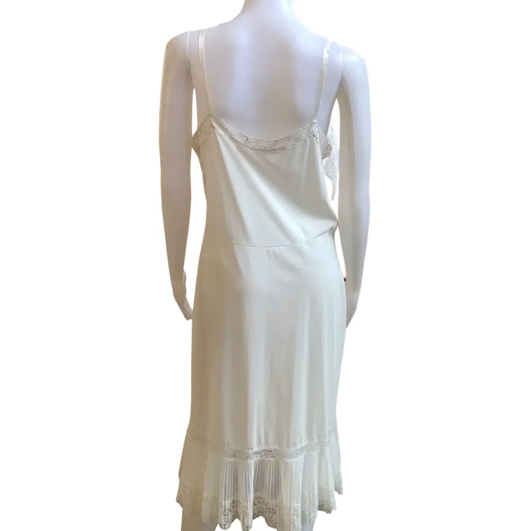 Vintage 1950s Van Raalte Opaquelon White Slip