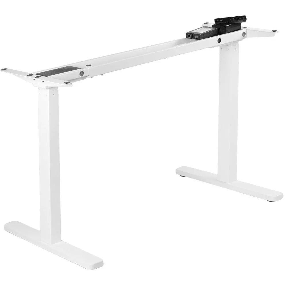 VIVO 45"-87" Electric Dual Motor Desk Frame, DESK-V122EB/DESK-V122EW