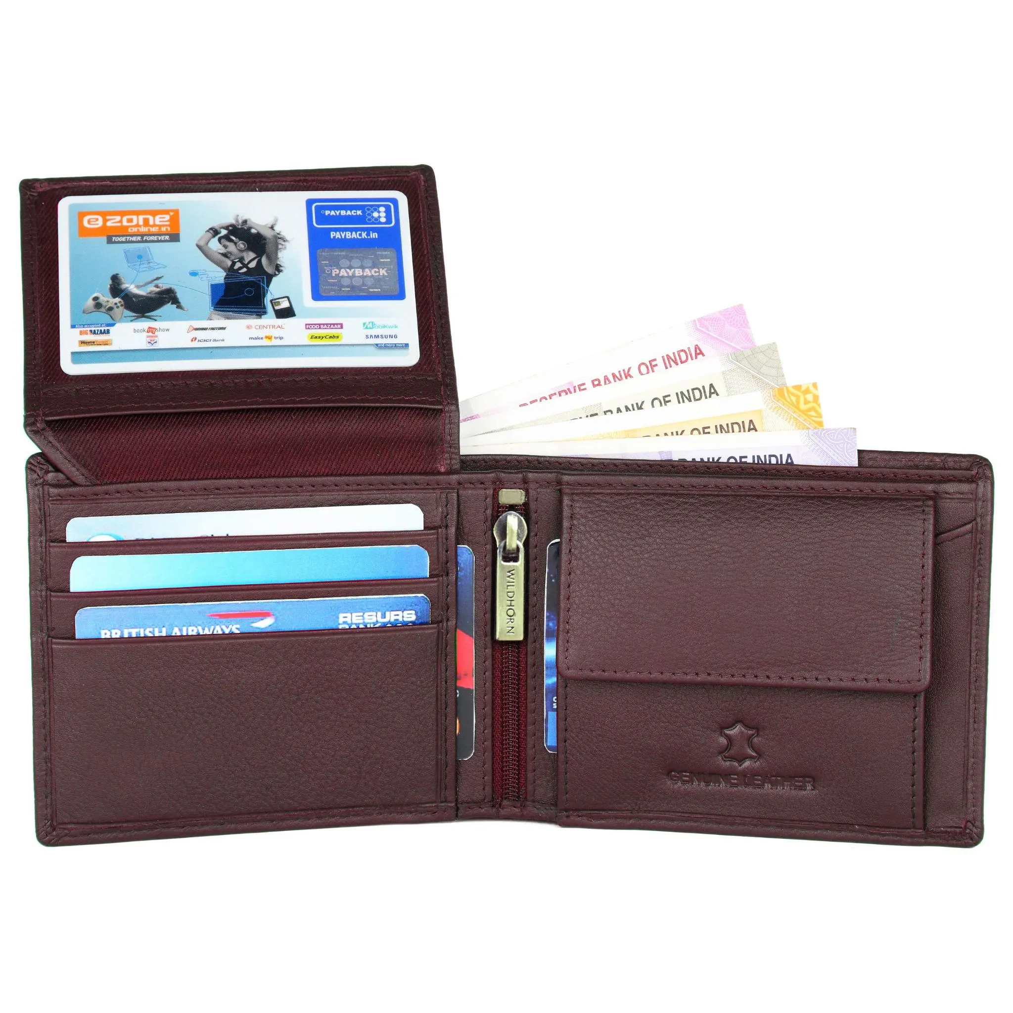 WALTER RFID Protected Leather Wallet for Men