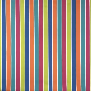 Water Resistant UV Protected Canvas - Colourful Stripe