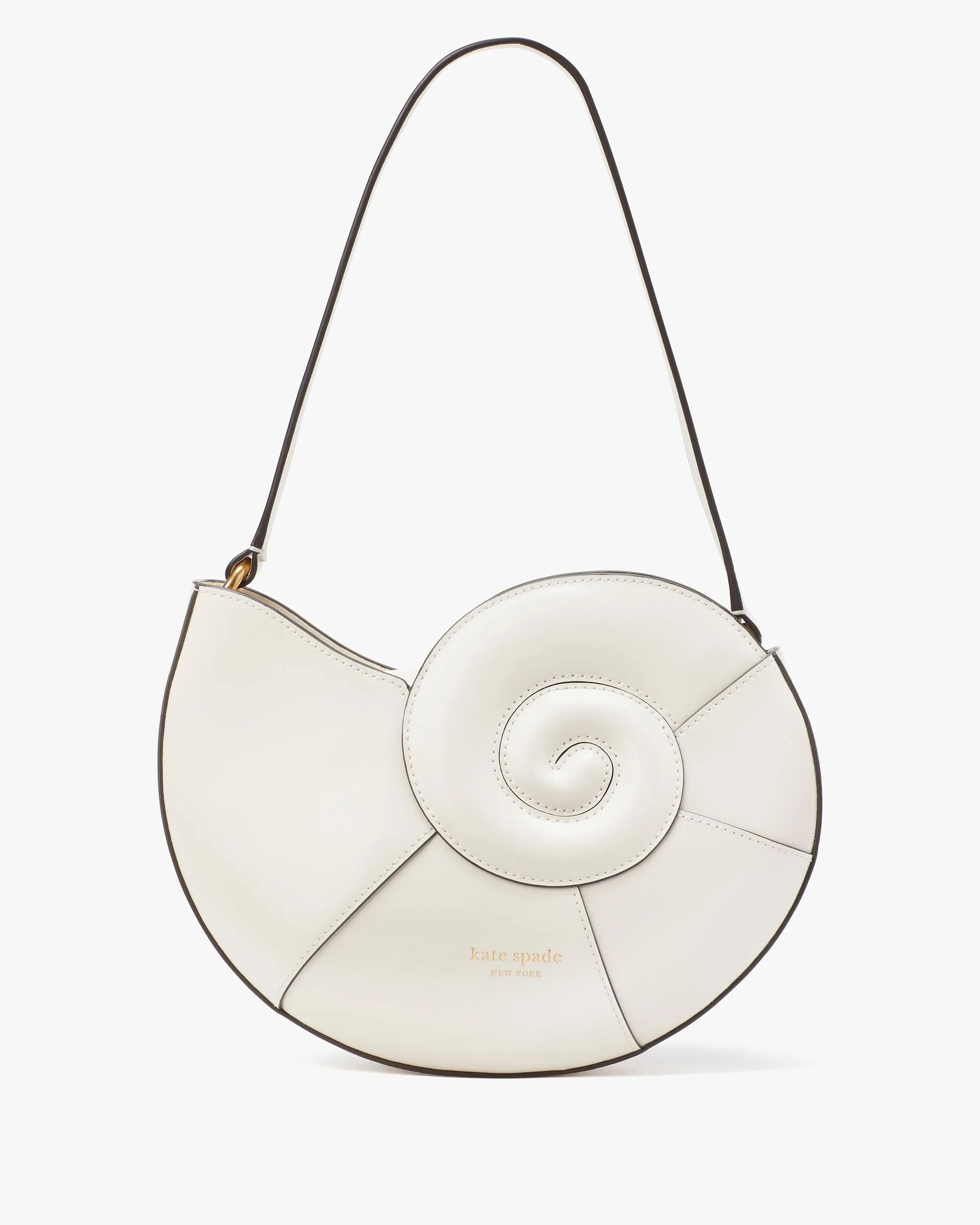 WHAT THE SHELL NAUTILUS SHELL SHOULDER BAG