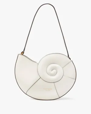 WHAT THE SHELL NAUTILUS SHELL SHOULDER BAG