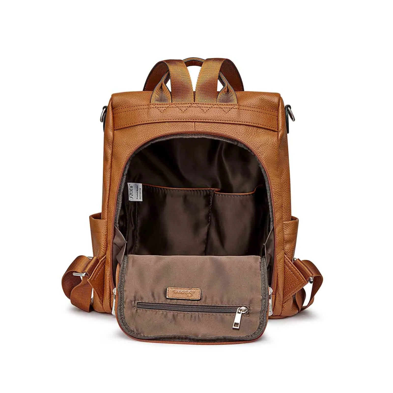 Women Anti-theft Genuine Leather Backpack