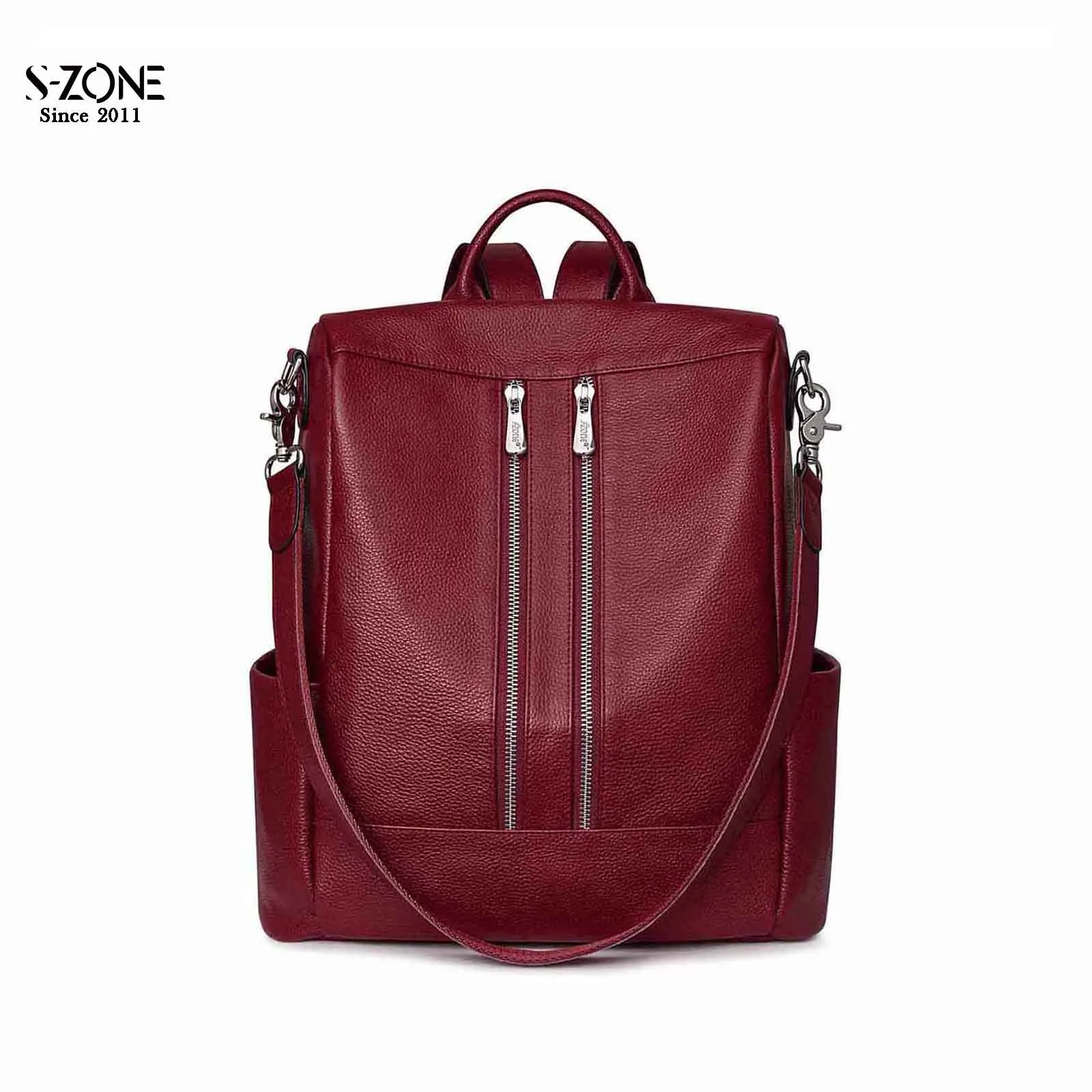 Women Anti-theft Genuine Leather Backpack