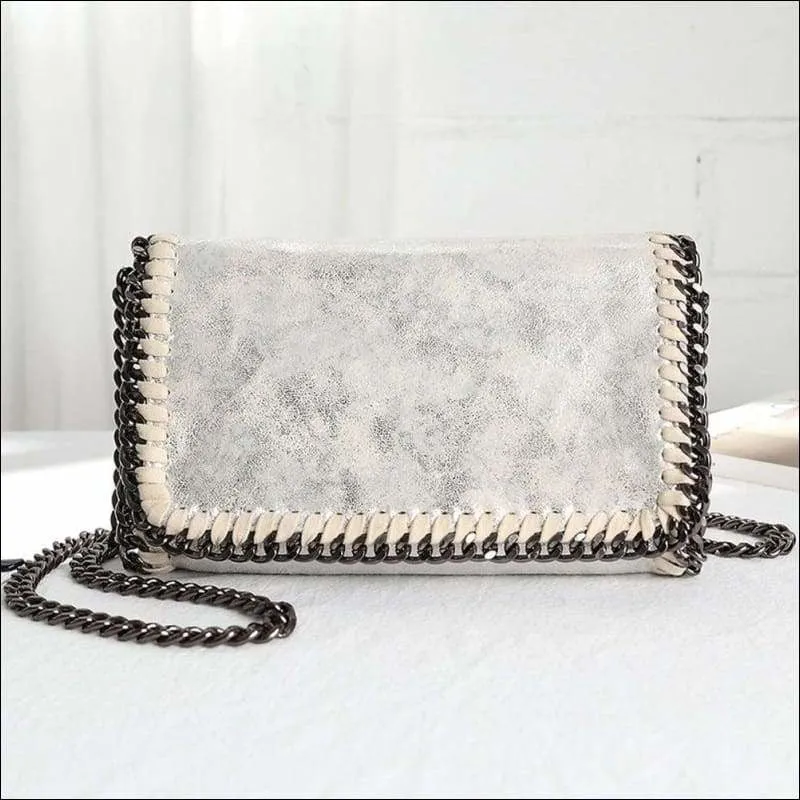 Womens Fashion Flap Shoulder Chain Bag