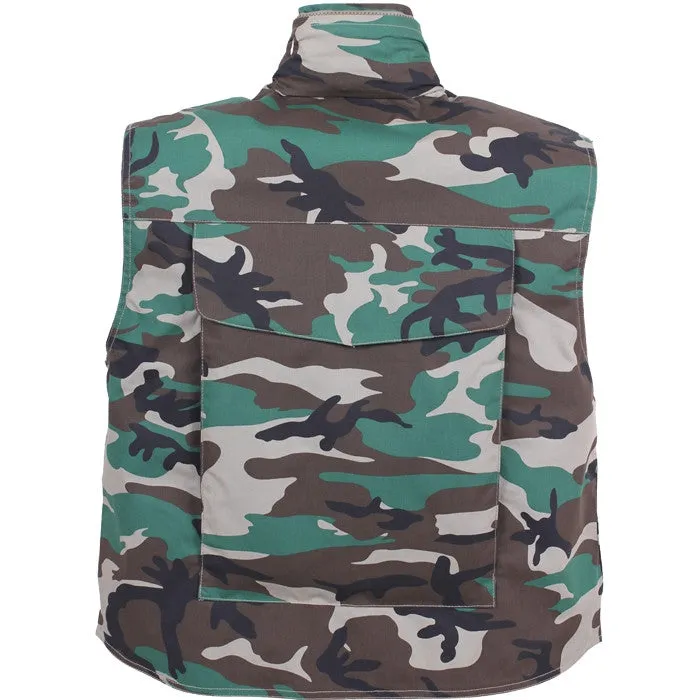 Woodland Camouflage - Tactical Outdoor Military Ranger Vest