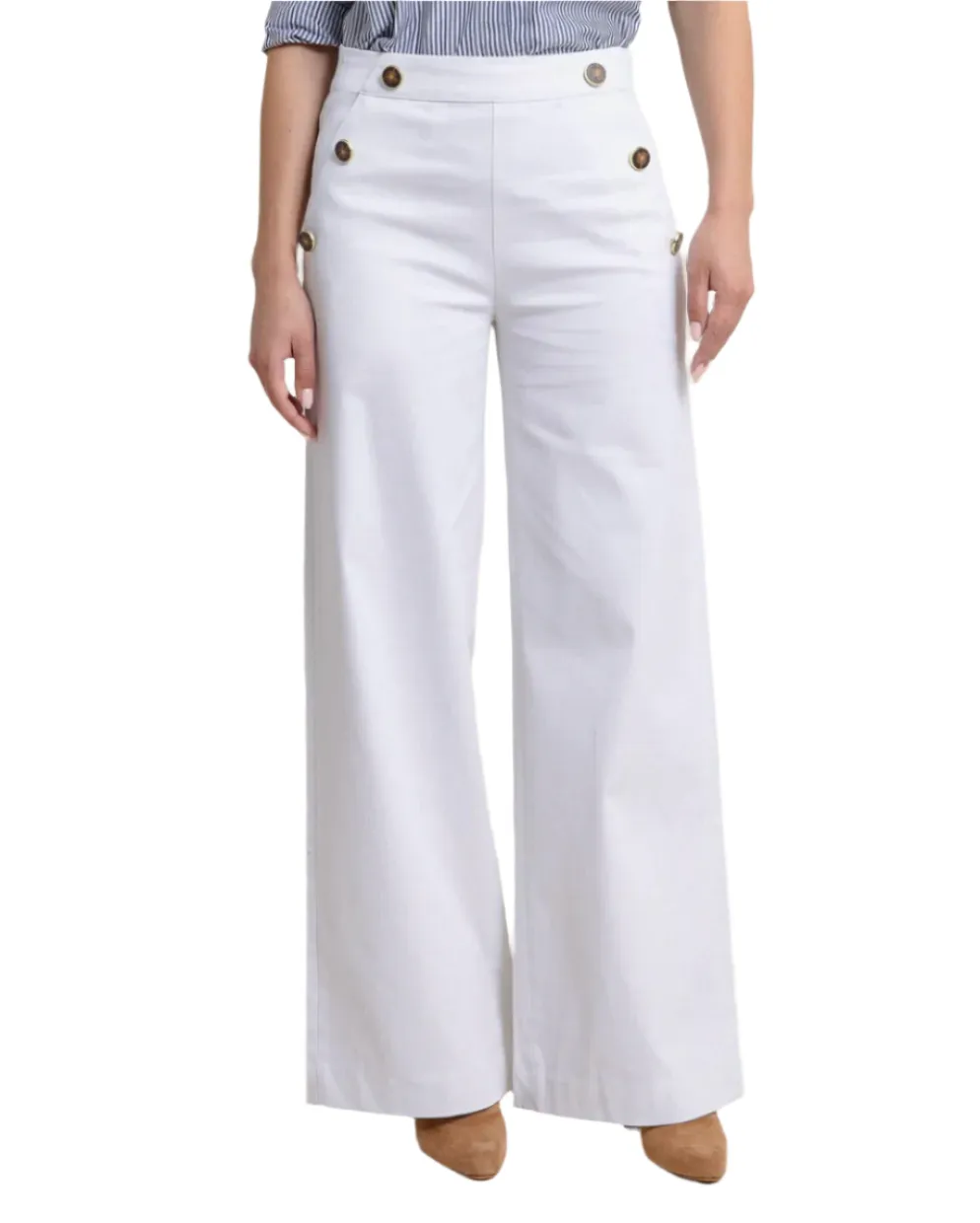 Ws Thalia Sailor Pant White