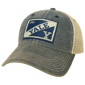 Yale University Bulldogs OFA Navy Old Favorite Adjustable Trucker Hat